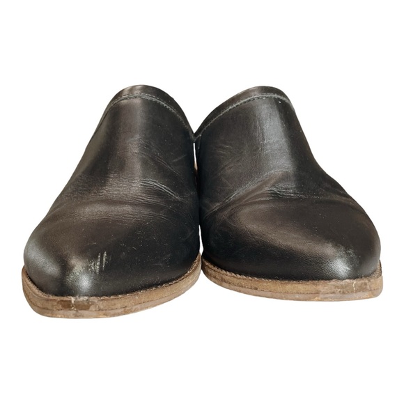 Madewell Black Leather Slip On Harper Mules - 8.5 - Picture 6 of 12